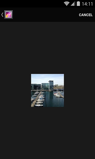 Press the required picture.