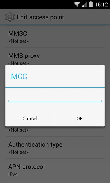 Key in 505 and press OK.