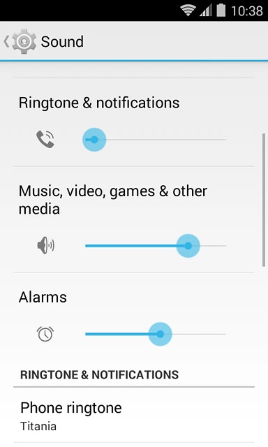 Press Phone ringtone.