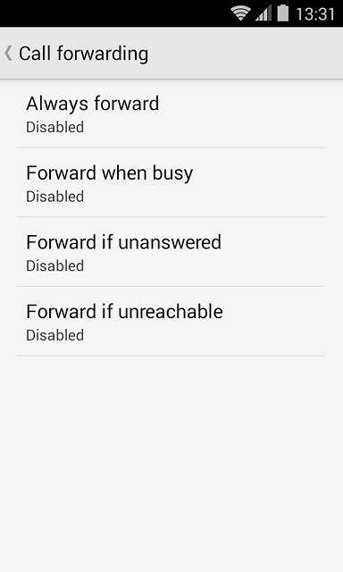 Forward if unreachable