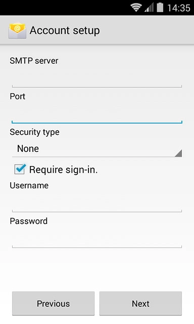 Press the drop down list below 