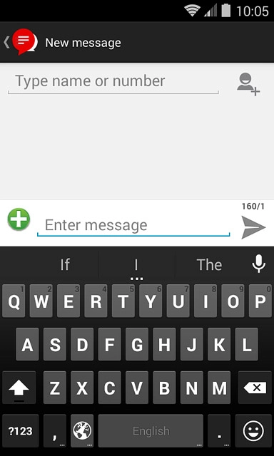 Press the language icon to select the required language.