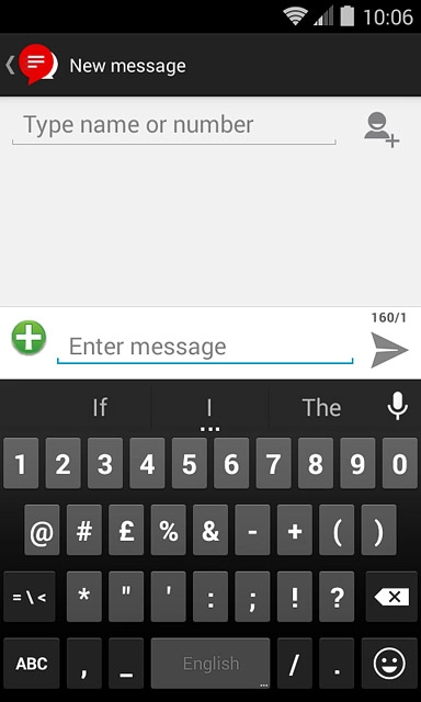 Press =\‹ to see more symbols.