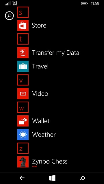 Slide your finger left on the display to open the main menu.Press the app you've just installed.Follow the instructions on the display to use the app.