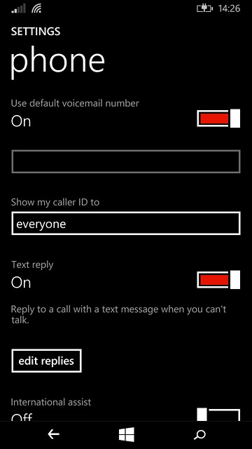 Press the field below 
