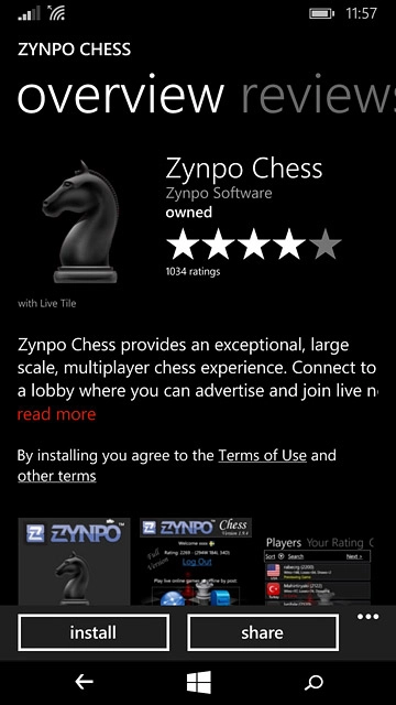 To install a free app:Press install.