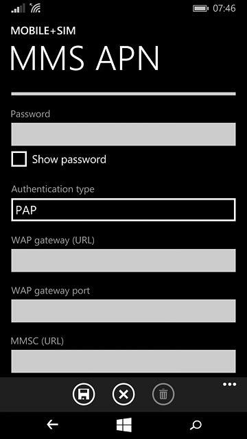 Press the save icon.