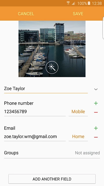 Press ADD ANOTHER FIELD.