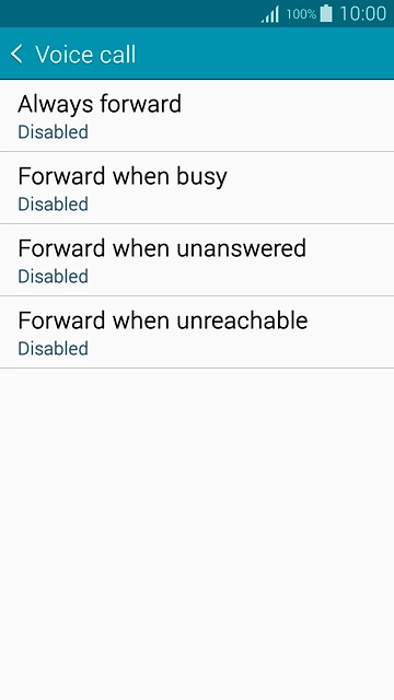 Forward when unreachable