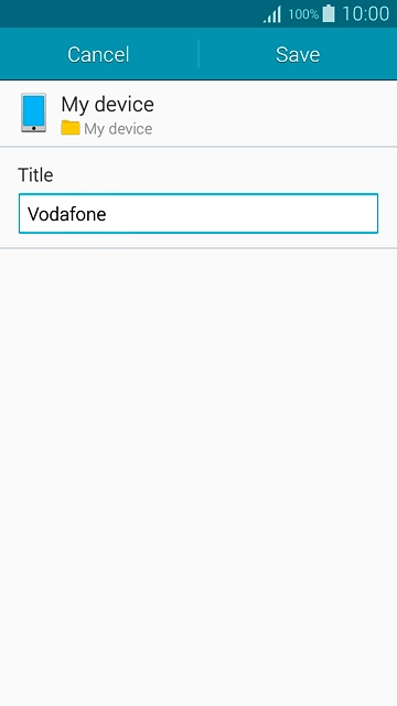 Edit the name of the bookmark and press Save.