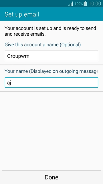 Press the field below 