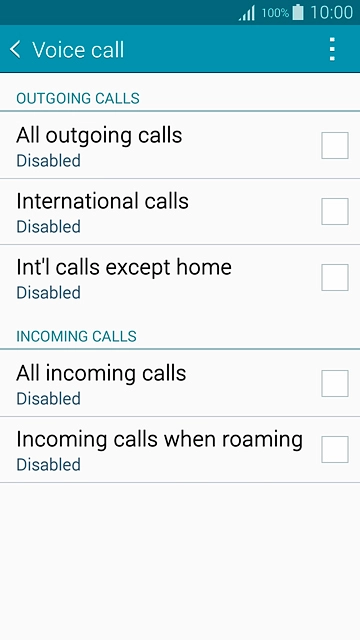International calls