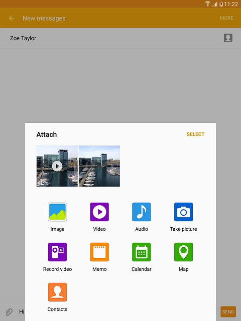 Press Audio.Go to the required folder.