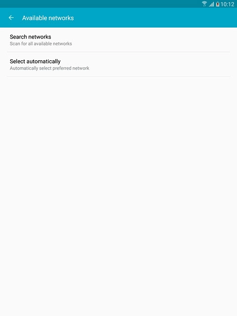Press Select automatically.