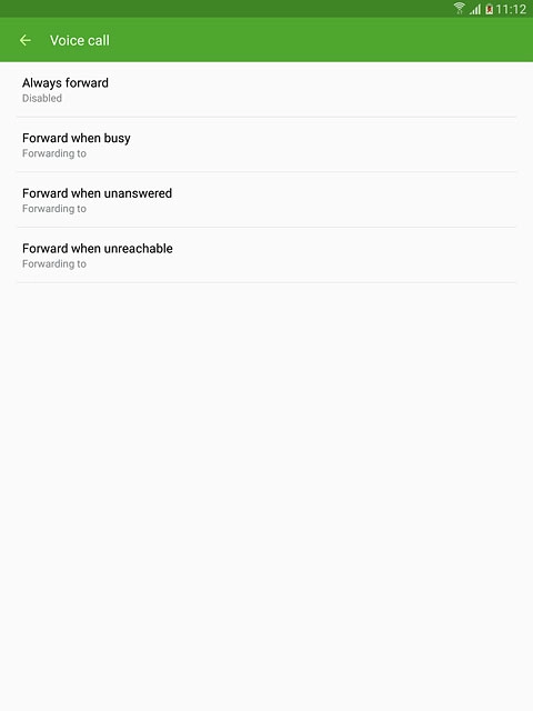 Forward when unanswered