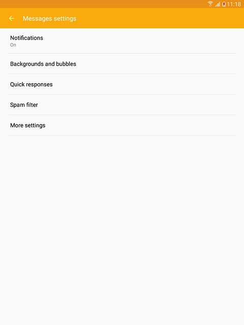 Press More settings.