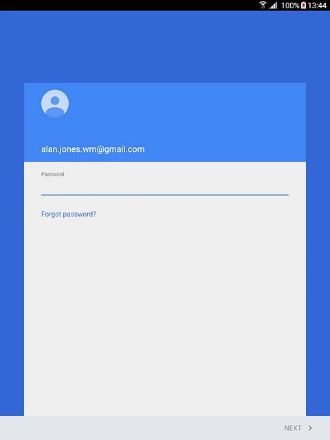 Press the field below 