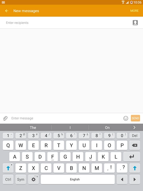 Press and hold the field to the left of space until a pop-up menu is displayed.