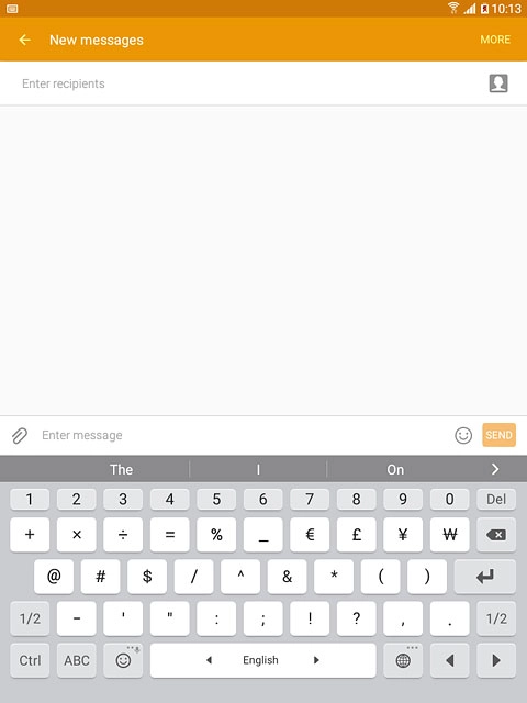 Press 1/2 to see more symbols.