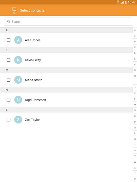 Press the box next to 