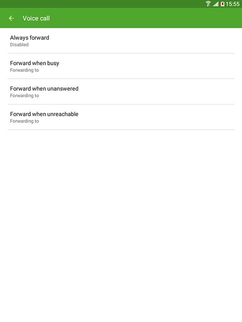 Forward when unreachable