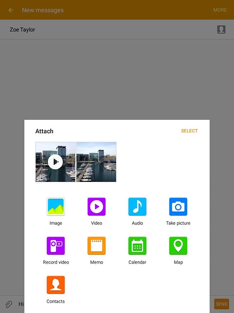 Press Audio.Go to the required folder.