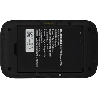 Place the battery in your router (right side first), matching the battery contacts with the router contacts and press the battery into place.