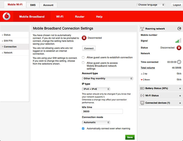 Click the box next to 
