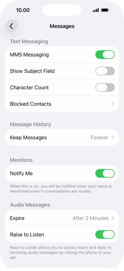 Slide your finger upwards starting from the bottom of the screen to return to the home screen.