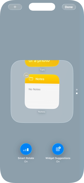 Press Smart Rotate to turn the function on or off.