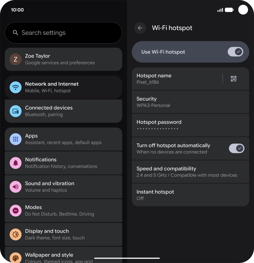 Slide your finger upwards starting from the bottom of the screen to return to the home screen.