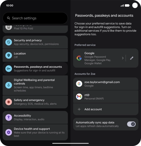 Slide your finger upwards starting from the bottom of the screen to return to the home screen.