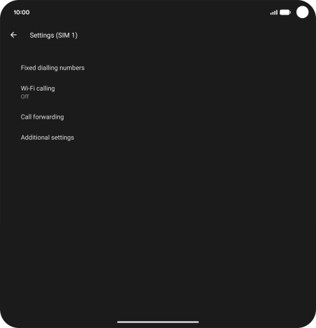 Press Fixed dialling numbers.