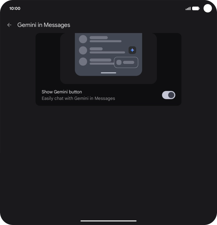 Press arrow left the necessary number of times to return to the list of messages.