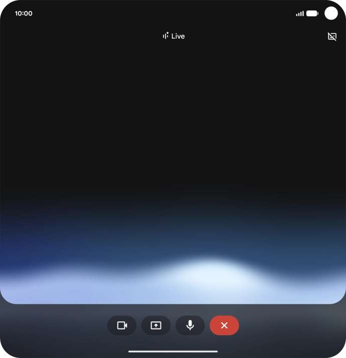 Talk to Gemini about the required topic.