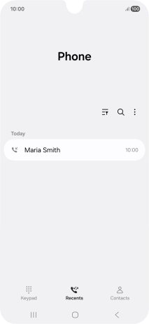 Press the required number.