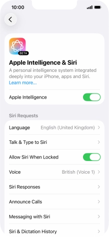 Press Talk & Type to Siri.