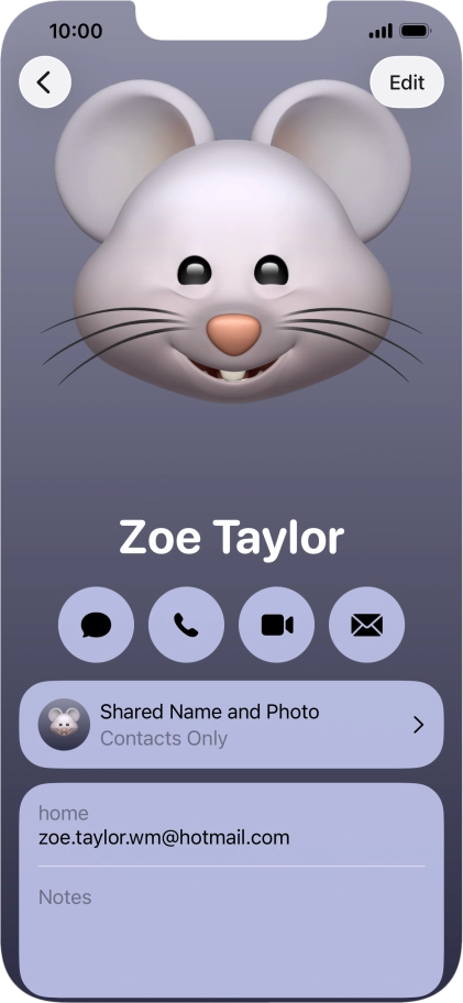 Slide your finger upwards starting from the bottom of the screen to return to the home screen.
