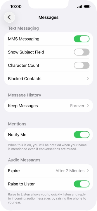 Slide your finger upwards starting from the bottom of the screen to return to the home screen.