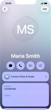 Slide your finger upwards starting from the bottom of the screen to return to the home screen.