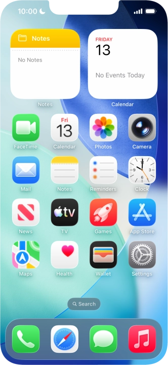 The focus mode icon shows that your phone has been set to a specific focus mode.