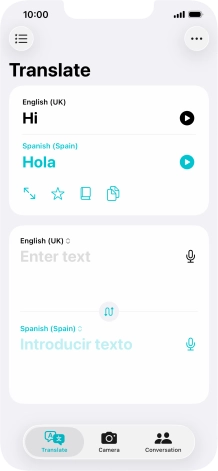 Press the full screen icon.