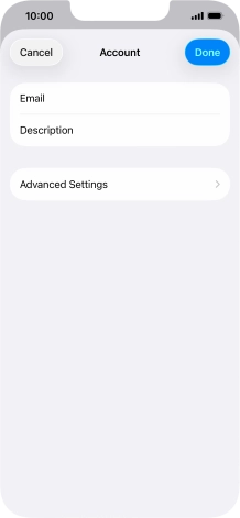 Press Advanced Settings.
