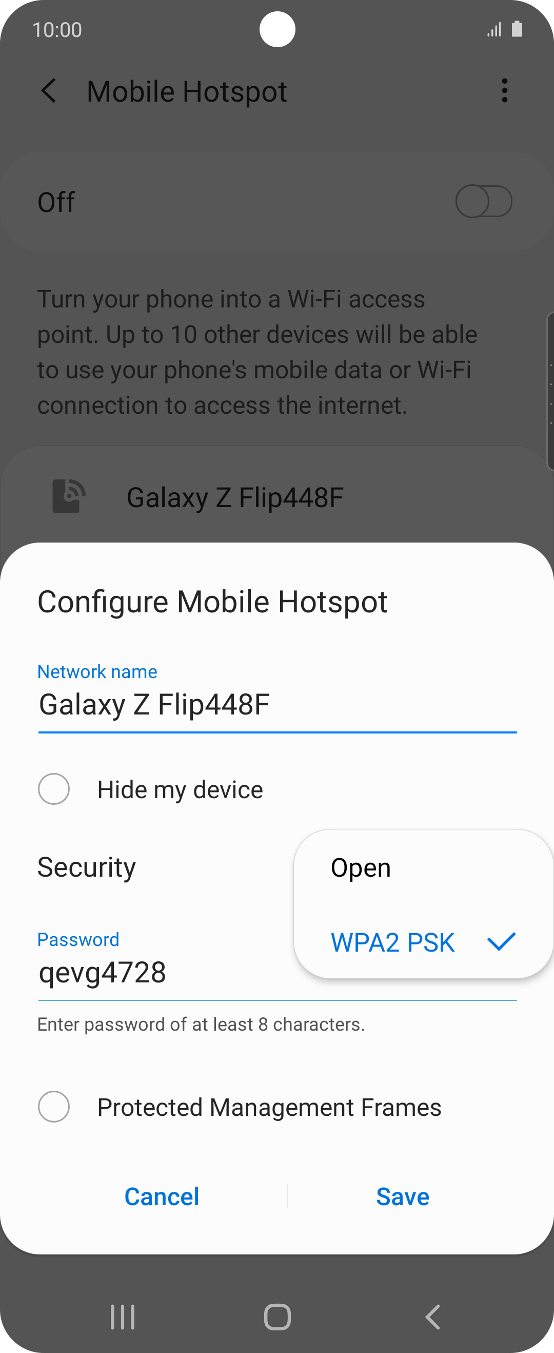 samsung s7 wifi password viewer