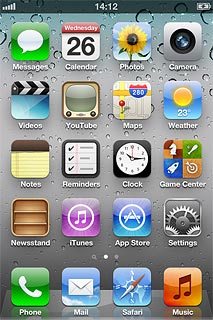 When the battery charging icon is displayed, charging is in progress.