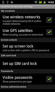 Press Set up screen lock.
