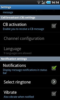 Press Select ringtone.