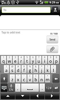 Press To.Key in the first letters of the required contact.Matching contacts are displayed.