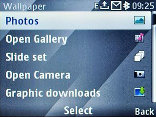 Highlight one of the following options:Photos