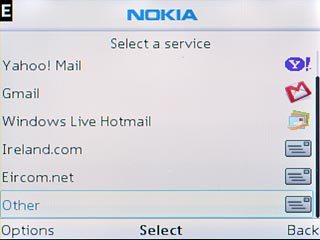 Scroll to Other and press the Navigation key.